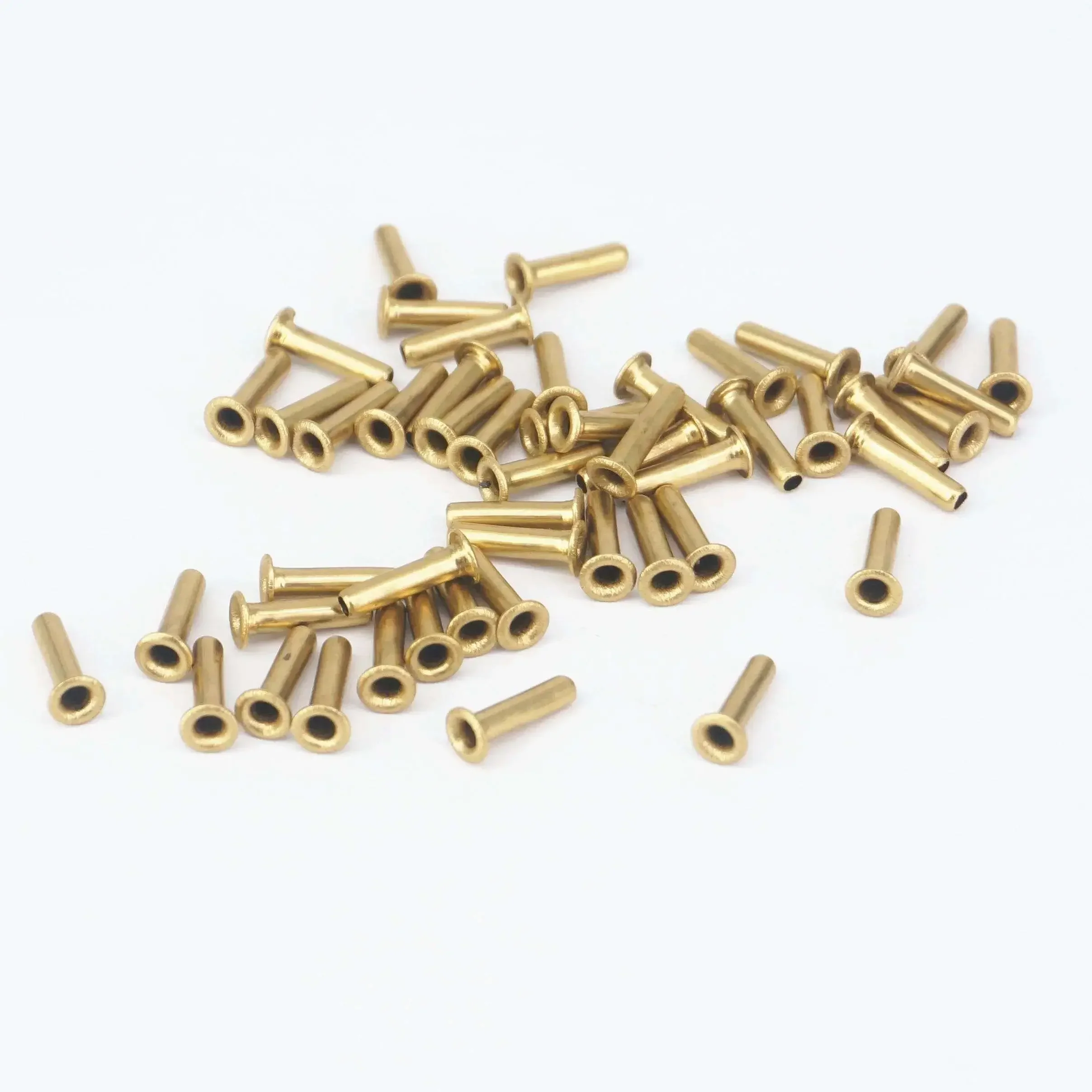 Confezione da 50 pezzi Fit Tube I.D 2.5/4/6/8/10/12mm inserto a compressione in ottone raccordo per tubo di compressione
