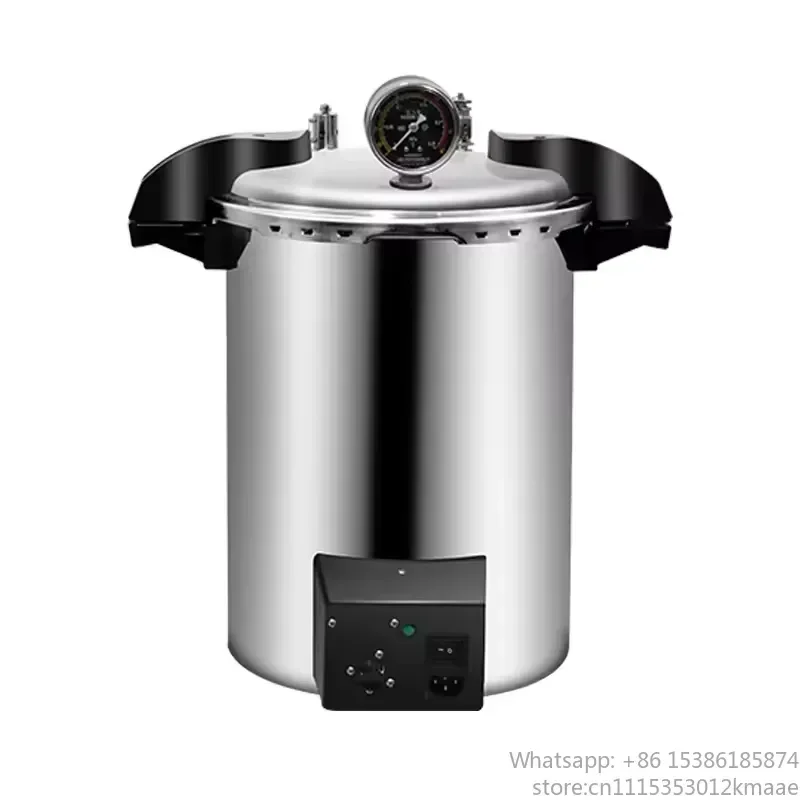 Vequyn 18L Portable Steam Autoclave Sterilizer for Veterinary, Salon & Hospital Instruments – Quick-Open, Class B