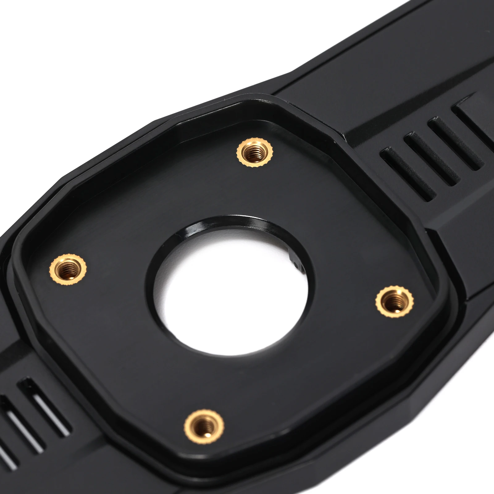 Ruimou 1-delige auto-achteruitkijkspiegel montagebeugel kunststof achterplaat (dubbele clips) geschikt voor dashcams spiegelbevestigingen met clip