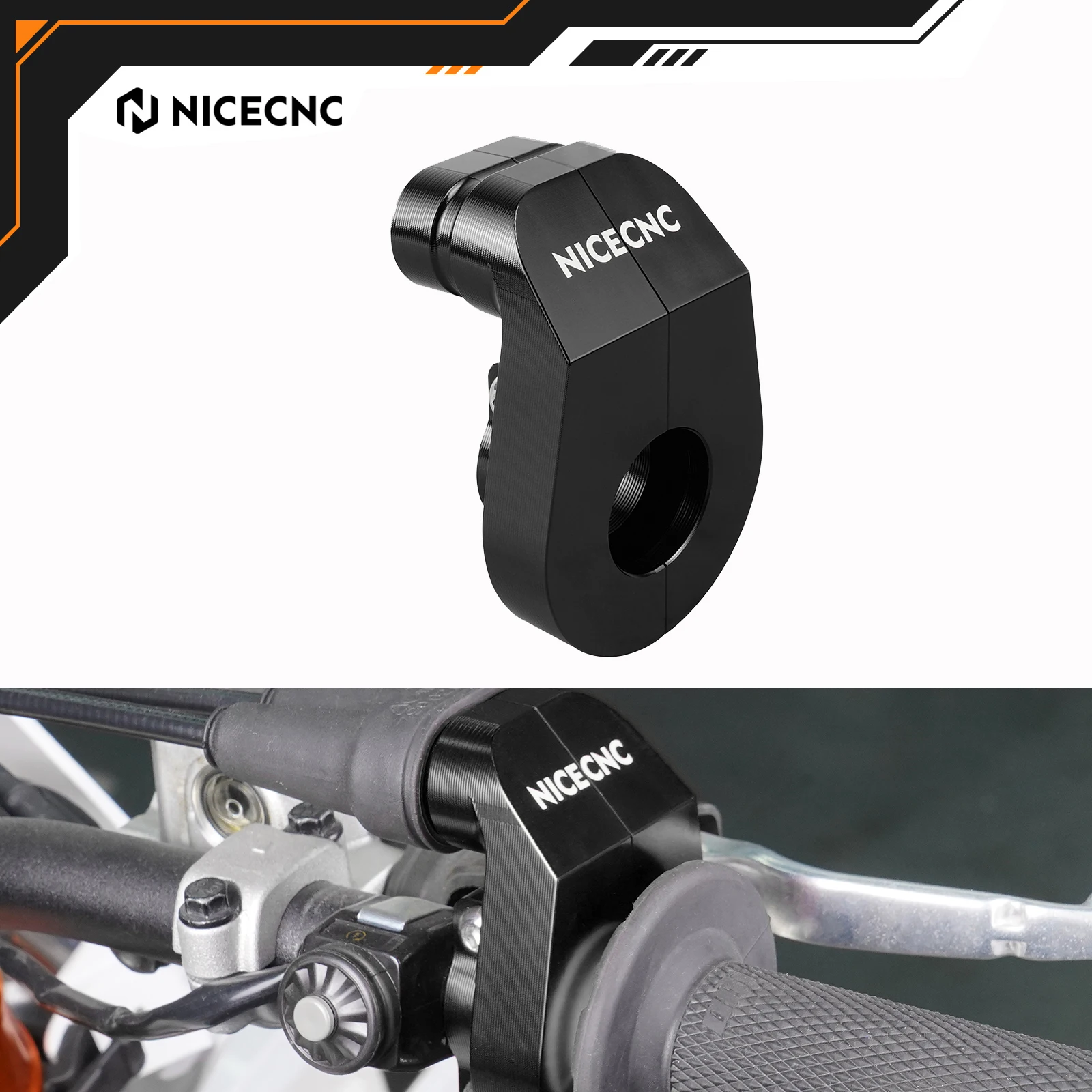 NICECNC For KTM EXC 300 2023 EXC TPI 300 SX-F 450 2018-2022 For Husqvarna TE300 GasGas EC300 Throttle Control Casing Base Cover
