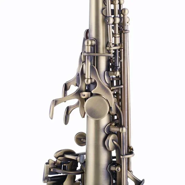 Antique Cooper Soprano Saxophone SS-7368 Sale Of Musical Instruments Black Soprano Saxophone