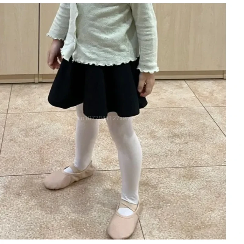 Носки для балета 40D, белые и розовые летние тонкие брюки для танцев для девочек, используемые для костюмов для балетных групп