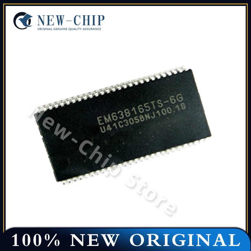 20PCS-200 PCS/uno EM638165TS-6G EM638165TS TSSOP54 Nouveau Original