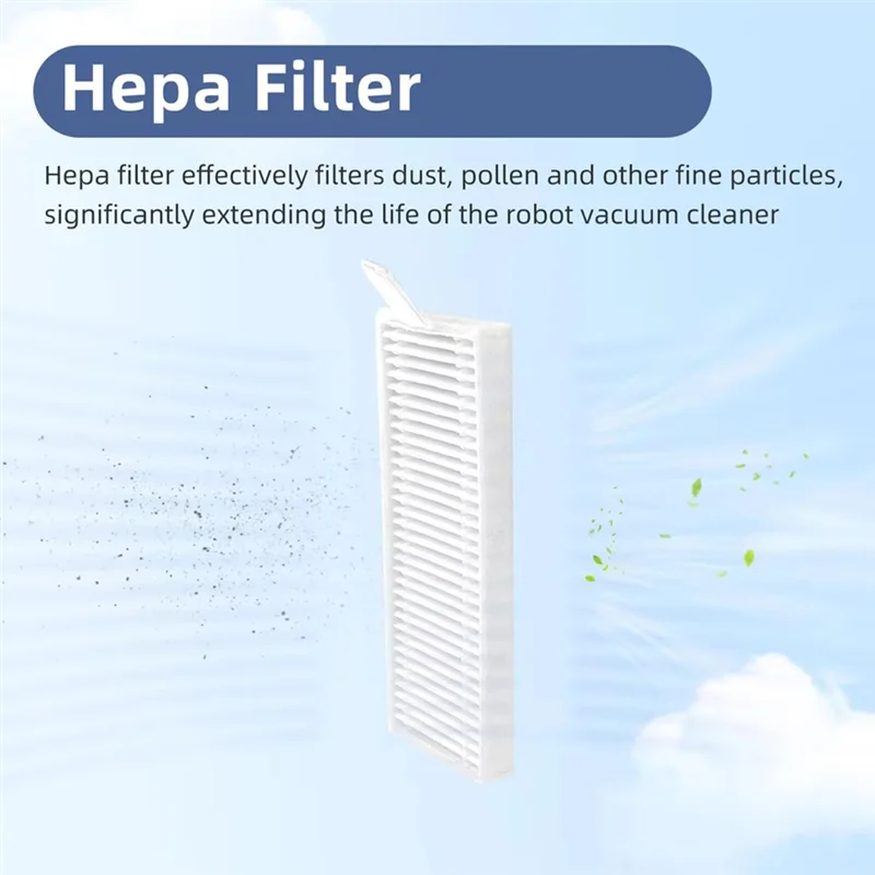 A35R stofzuiger reserveonderdelen - filters en borstels geschikt voor 360 S8, Botslab S8 Plus, Honor Choice R2-serie