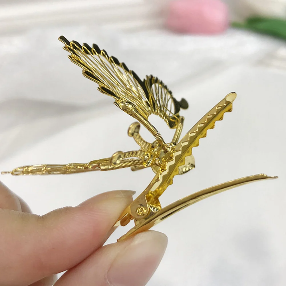 

5 Pcs Duckbill Clip Headdress Hair Pin Clips Barrettes Iron Accessory Unique Metal Accessories Girl