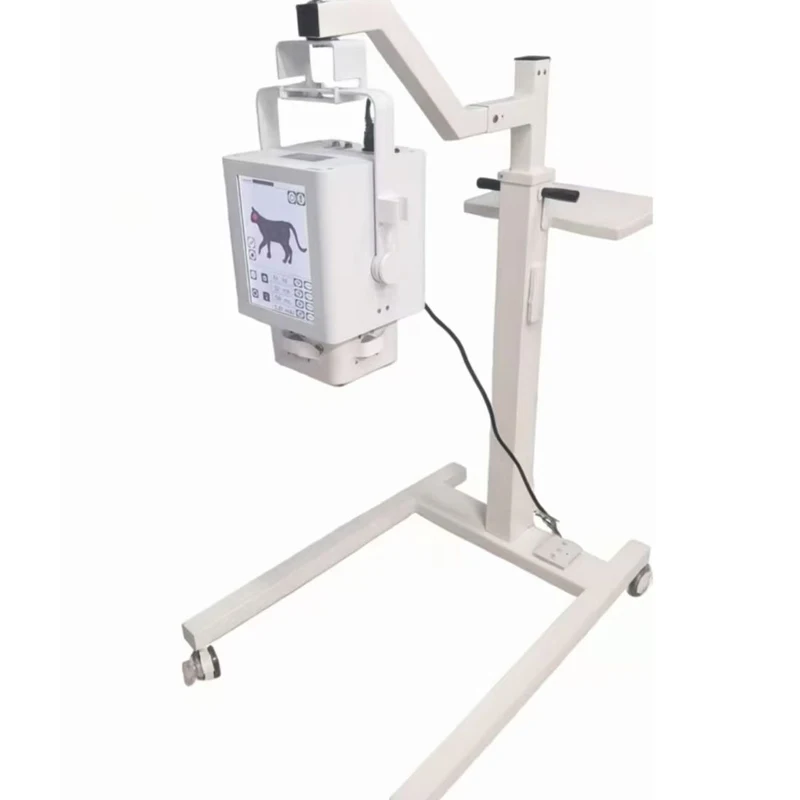 Portable high-frequency veterinary X-ray machine 5.6KW digital mobile DR system X-ray veterinary practice equipment