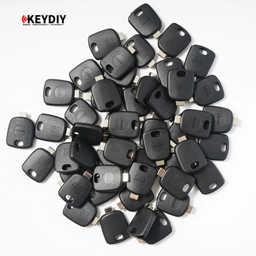 10PCS KEYDIY Universal Car Key Fob Shell Transponder Chip Case For KEYDIY For KD Key Blade Modified Multi-function Key Handle