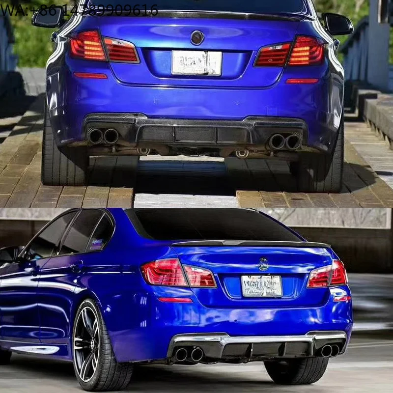 Premium Bespoke Facelift Body KitV-style F10 F18 M-TECH F90 M5 Carbon Fiber Rear Diffuser For 5 Series F10 F18 M-TECH F90 M5