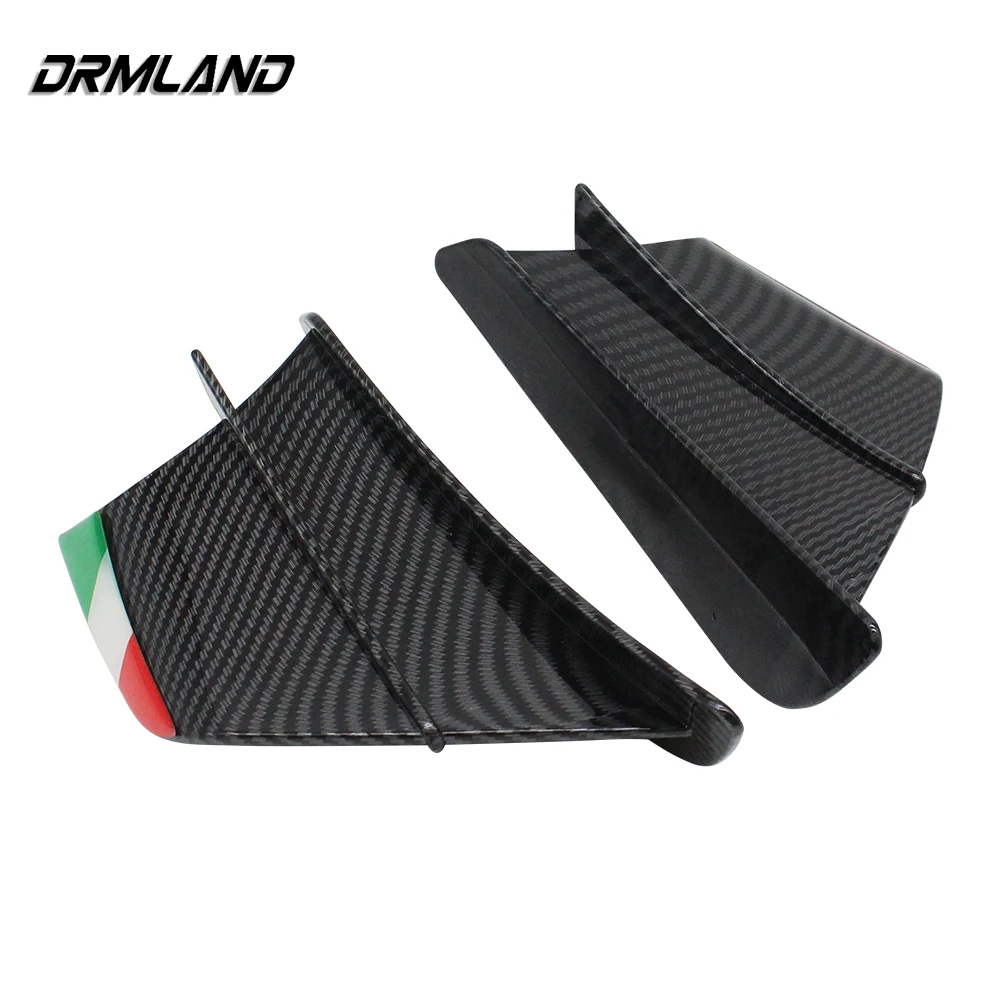 Motorcycle Fairing Aerodynamic Winglets Side Wing Kit Spoiler For CBR600RR CBR1000RR S1000RR R1 YZF R25 R3 R15 R6 Panigale V4