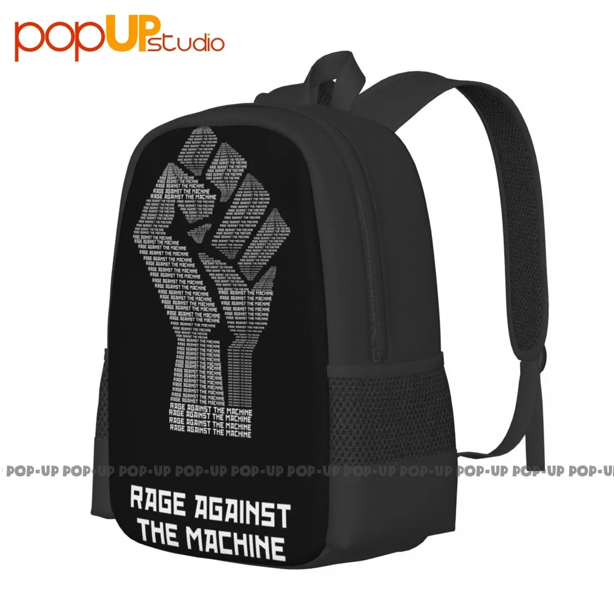 Rock Band Rage Against The Machine Ratm Zack De La Rocha Tim Commerford Backpack Large Capacity Gym Art Print