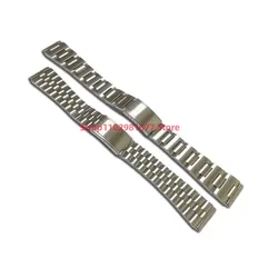 19mm 316L Stainless Steel President Straight End Silver H Links Watch Band Strap for SKX 6138 6106 6119 4006 Sport 5 Bracelet
