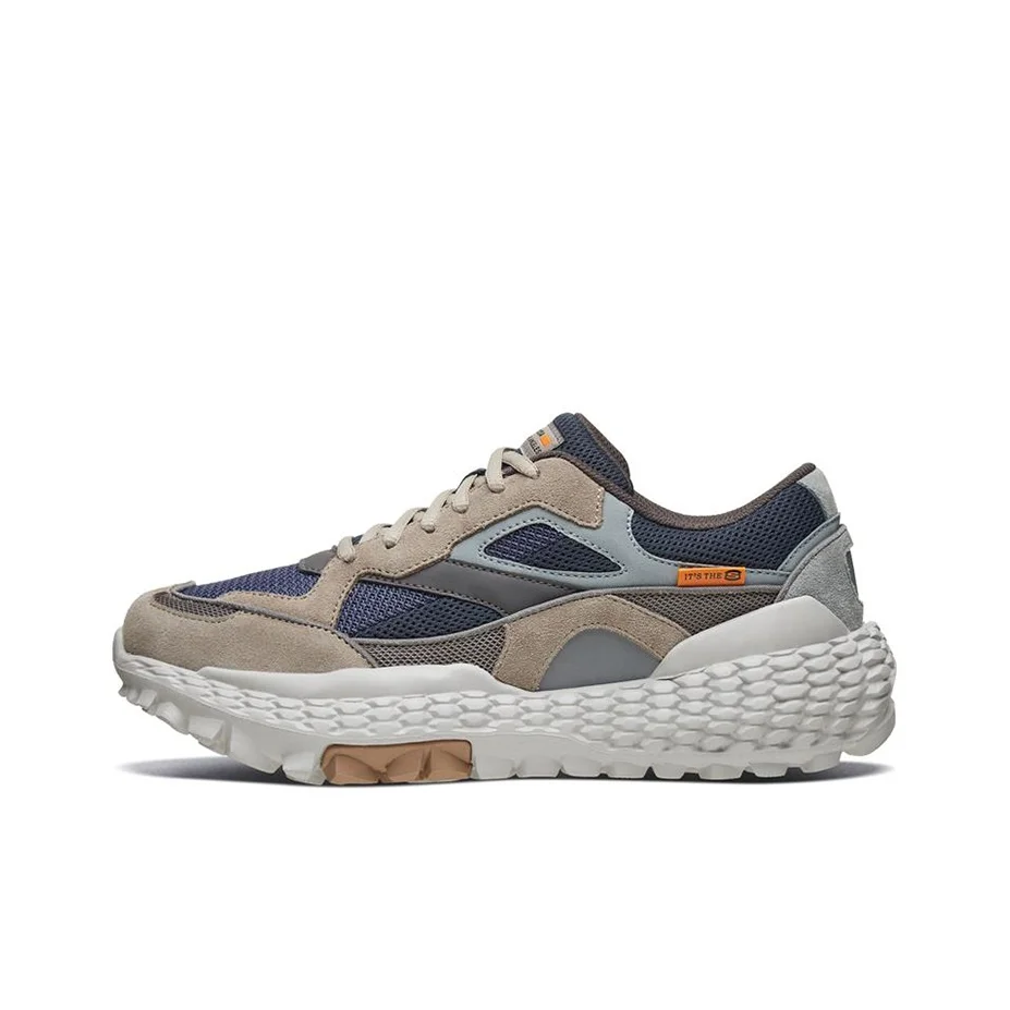 Skechers Monster Cushioning Abrasion Resistant Low top Chunky Sneakers Men's Umber 51942-TNV