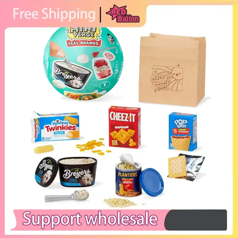 Official MGA Miniverse Mini Supermarket DIY Blind Ball–Cute Miniature Supermarket Model, Desk Display Piece and Collectible Gift