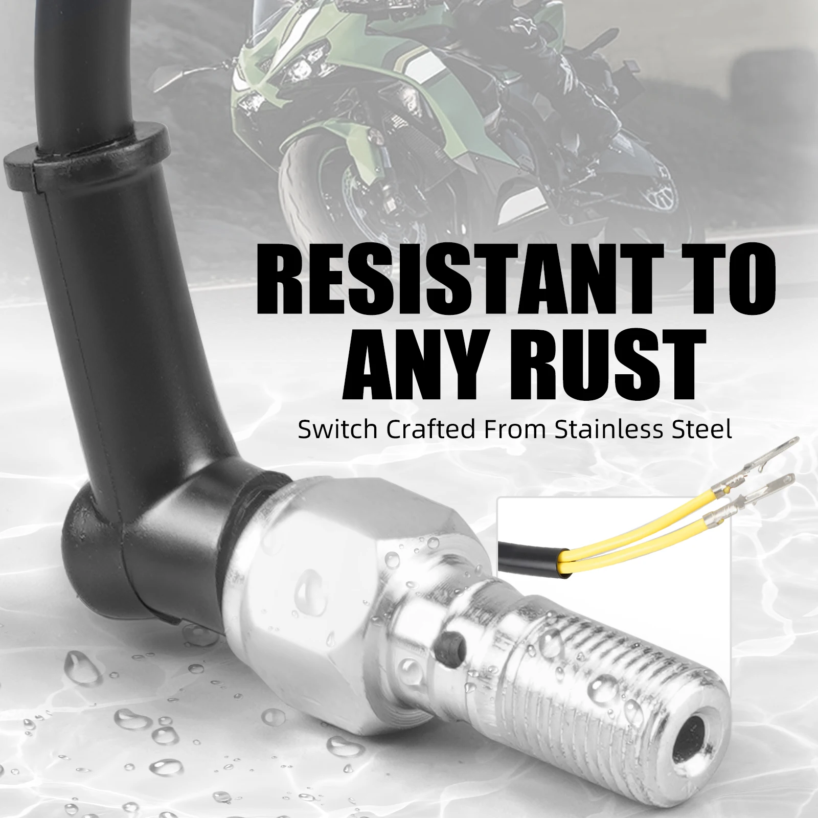 M10x1 M10x1.25 Hydraulic Brake Light Switch Banjo Bolt For KTM EXC 300 380 400 450 520 525 Racing MXC SX 250 380 400 SX-F SXS