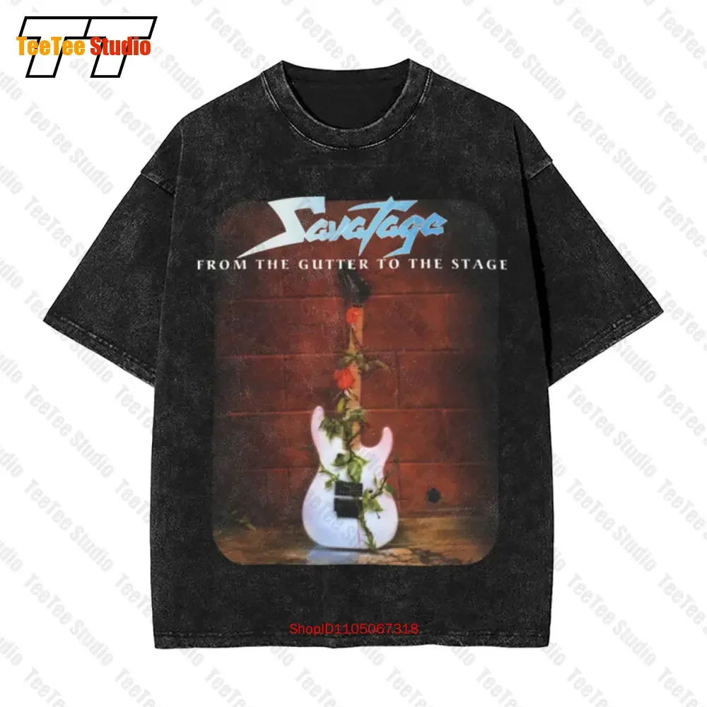 Savatage From The Gutter To The Stage Vintage Oversized T-Shirt MBJI