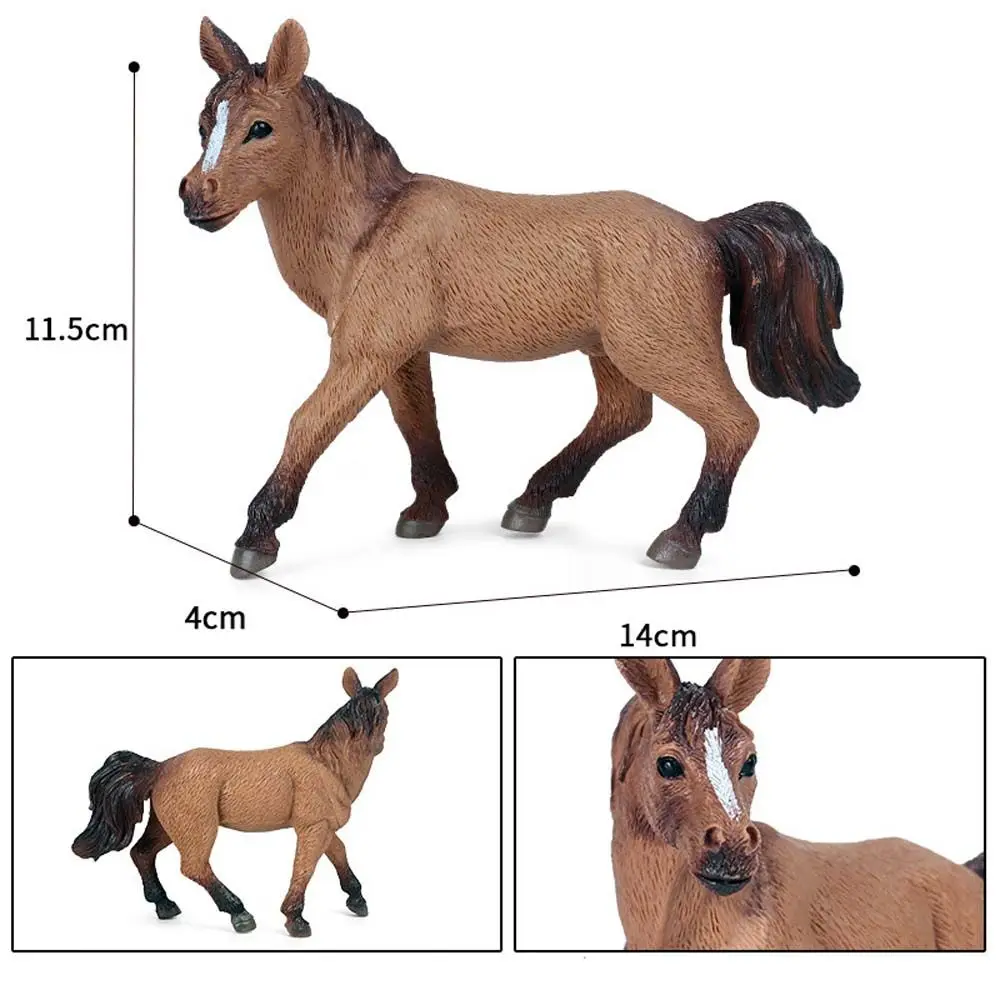 World Wild Hollow Miniatures Tiger Cheetah Deer Action Figures Children Gift Animal Model Kid Toy