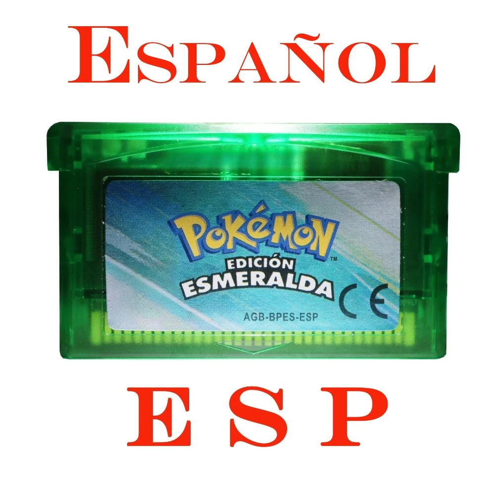 pokemon emerald game card forseglede produkter GBA Game Pokemon Series 32