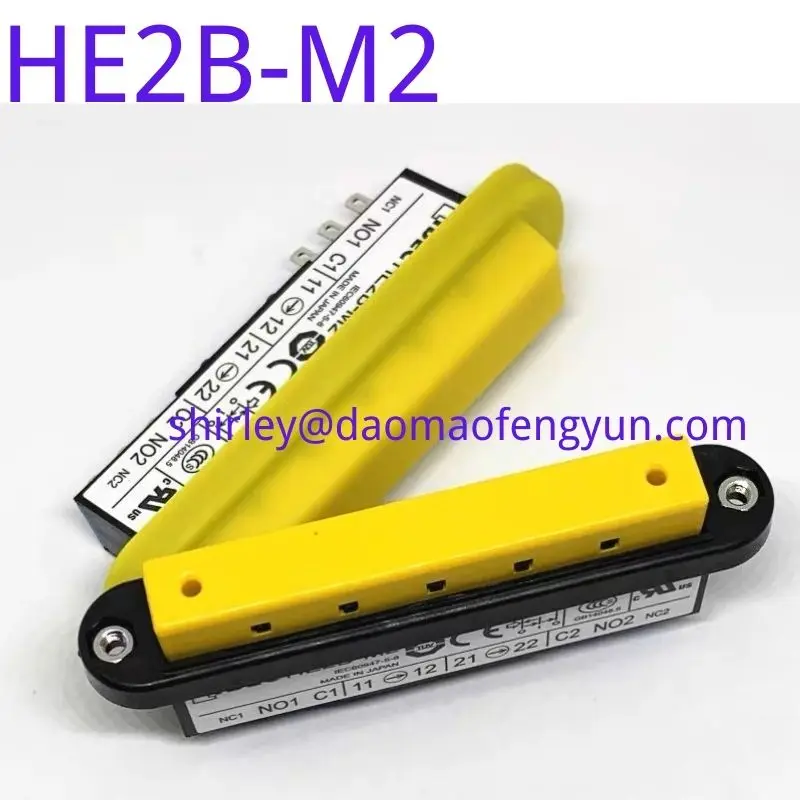 Imagem -04 - Brand Novidades Original He2b-m2 He2b-m200py-m222py Yellow Permitir Interruptor 14 Pinos por