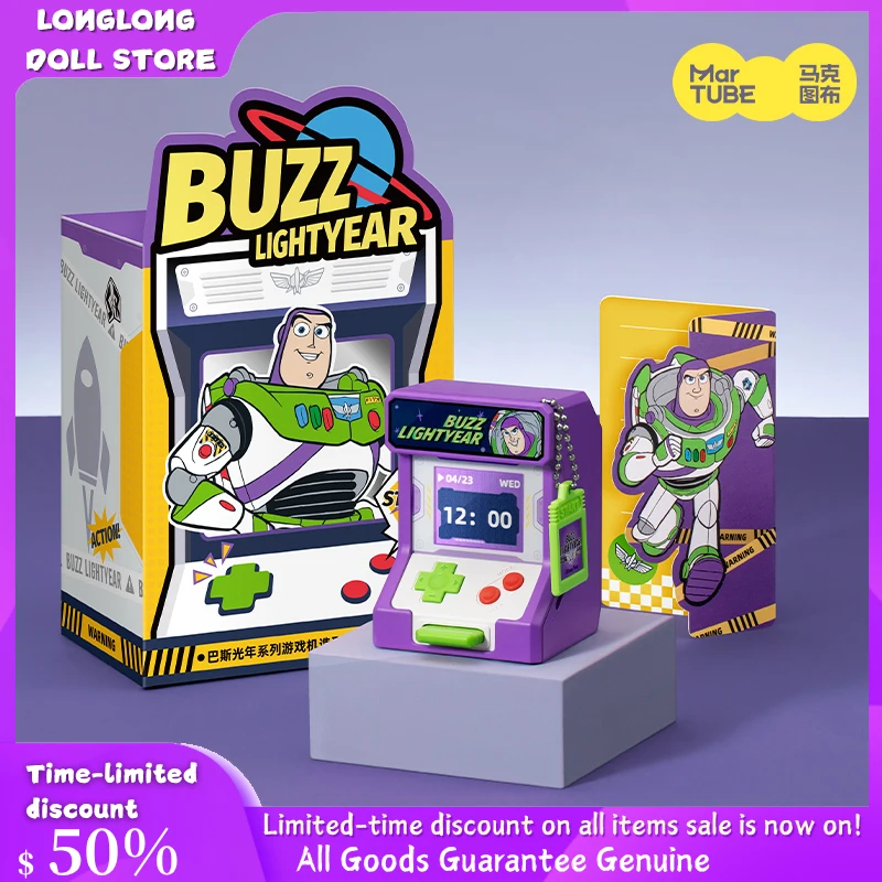 

Genuine New Toy Story Mini Buzz Lightyear Series Trendy Toy Lamp Bluetooth Speaker Action Figure Model Cute Night Light Gifts