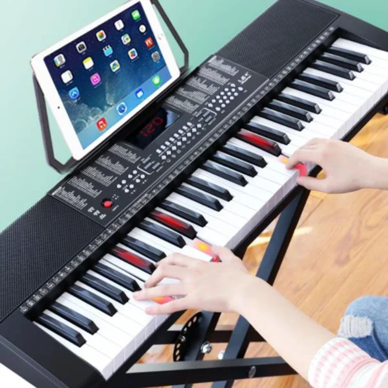 61 Keys Electronic Organ Kids Keyboard Music Electronic Piano Adult Learning Orgue Electronique Electric Instrument WK50EP