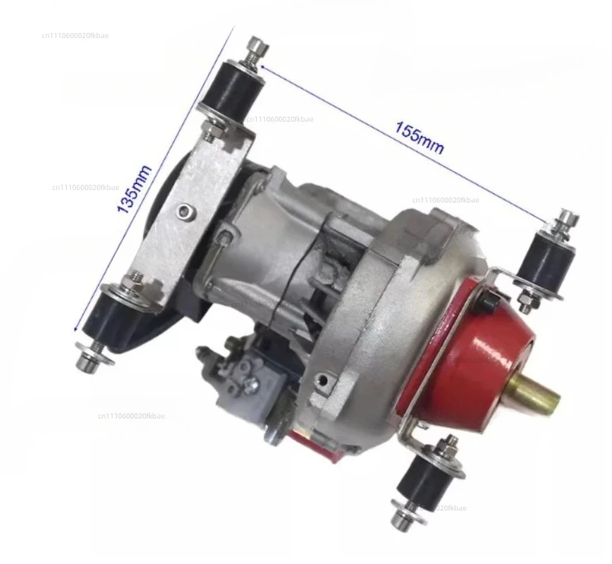 26cc ship model oil engine, remote control model racing single-cylinder water-cooled pull engine, two-stroke ignition