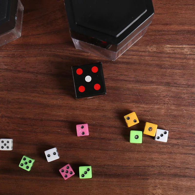 كبير الحجم انفجار النرد الخدع السحرية واحد إلى أربعة النرد عن قرب أوهام Mentalism للتحايل الدعامة الأطفال نكتة المزحة سهلة