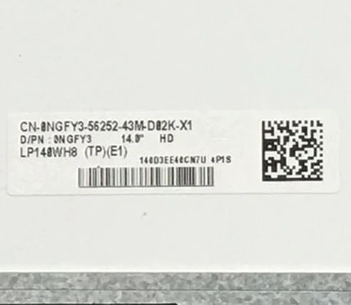 LP140WH8 TPE1 nadające się LP140WH8-TPA1 LP140WH8-TPC1 LP140WH8-TPC2 LP140WH8-TPD2 LP140WH8-TPD1 14.0 "LED eDP 1366x768 30 pin