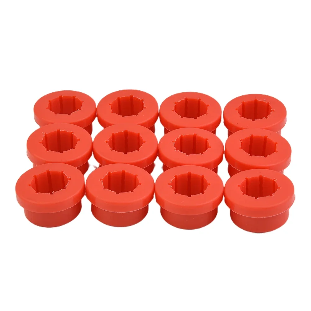 Complete Set Of Bushings For Lower Rear Control Arms Of For HONDA Civic EG/EK Series Red Polyurethane Material