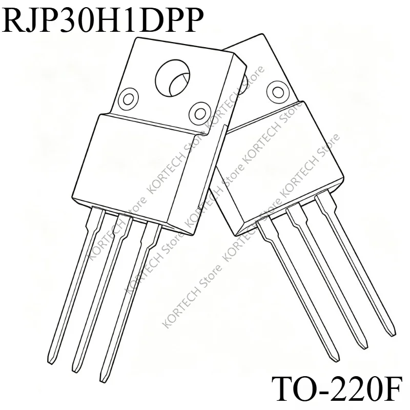 10PCS 50PCS  Brand new original  100Pcs/Lot 100%  RJP30H1DPP RJP30H1 TO-220F LCD plasma tube