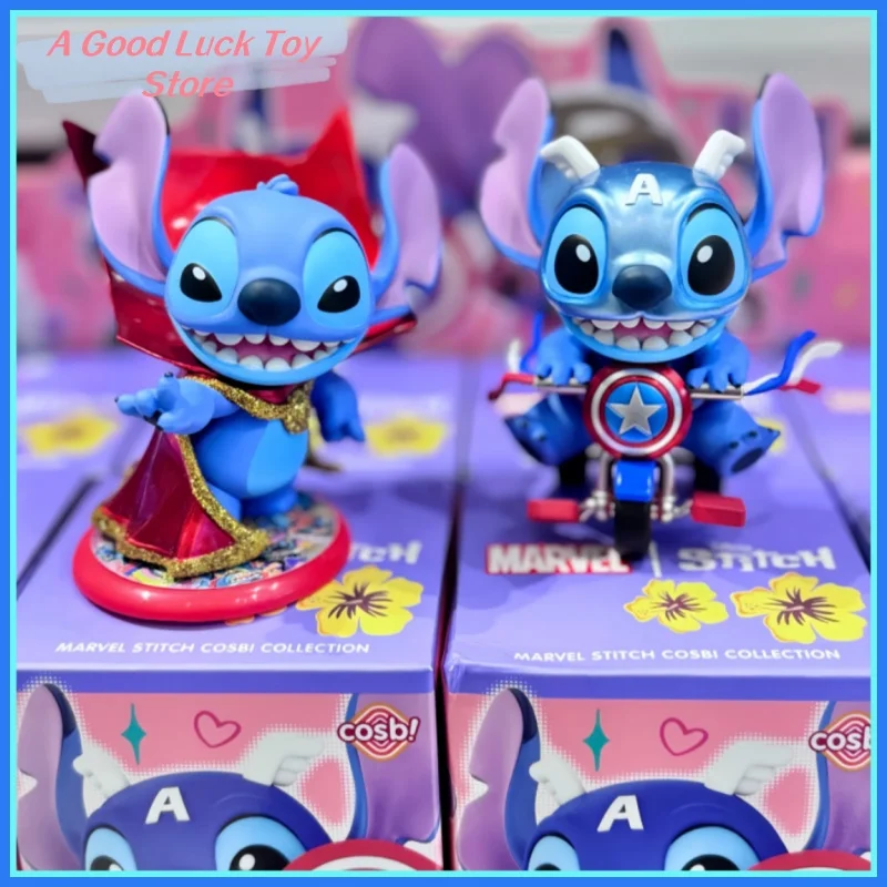 Hottoys auténticos, nueva caja ciega de punto, Doctor Strange Ironman Thor Loki, figura de Anime, colección de cajas misteriosas, regalo de escritorio para niños