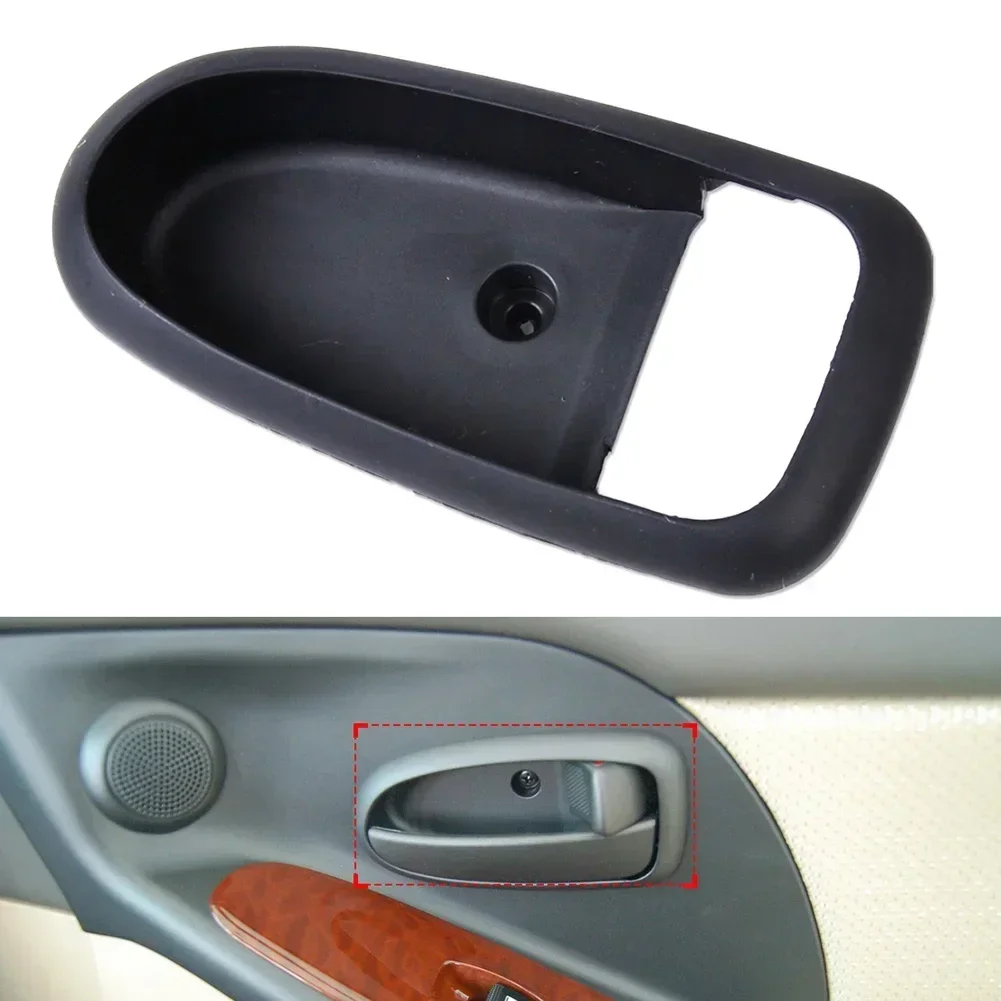 Right Inside Interior Car Door Handle Trim Cover Bezel Frame Plastic Black Fit For Hyundai Elantra 2001-2006 For Avante XD 00-06