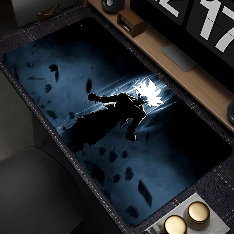 

Коврик для мыши 90x40 см DBZ Dragon Ball, скоростной, для геймеров, для офиса, ноутбука, компьютера, клавиатуры, нескользящий настольный коврик, подкладка для мыши