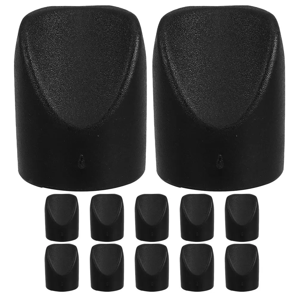 

12Pcs Vshaped Folding Chair Tube Caps 78 Inch Heavyduty Nylon Nonslip Replacement Tips for Metal Upholstered Chairs