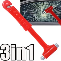 Car Safety Hammer Multi Functional Emergency Seat Belt Cutter Window Breaking Hammer Portable Car Emergent Rescue Escape Tools