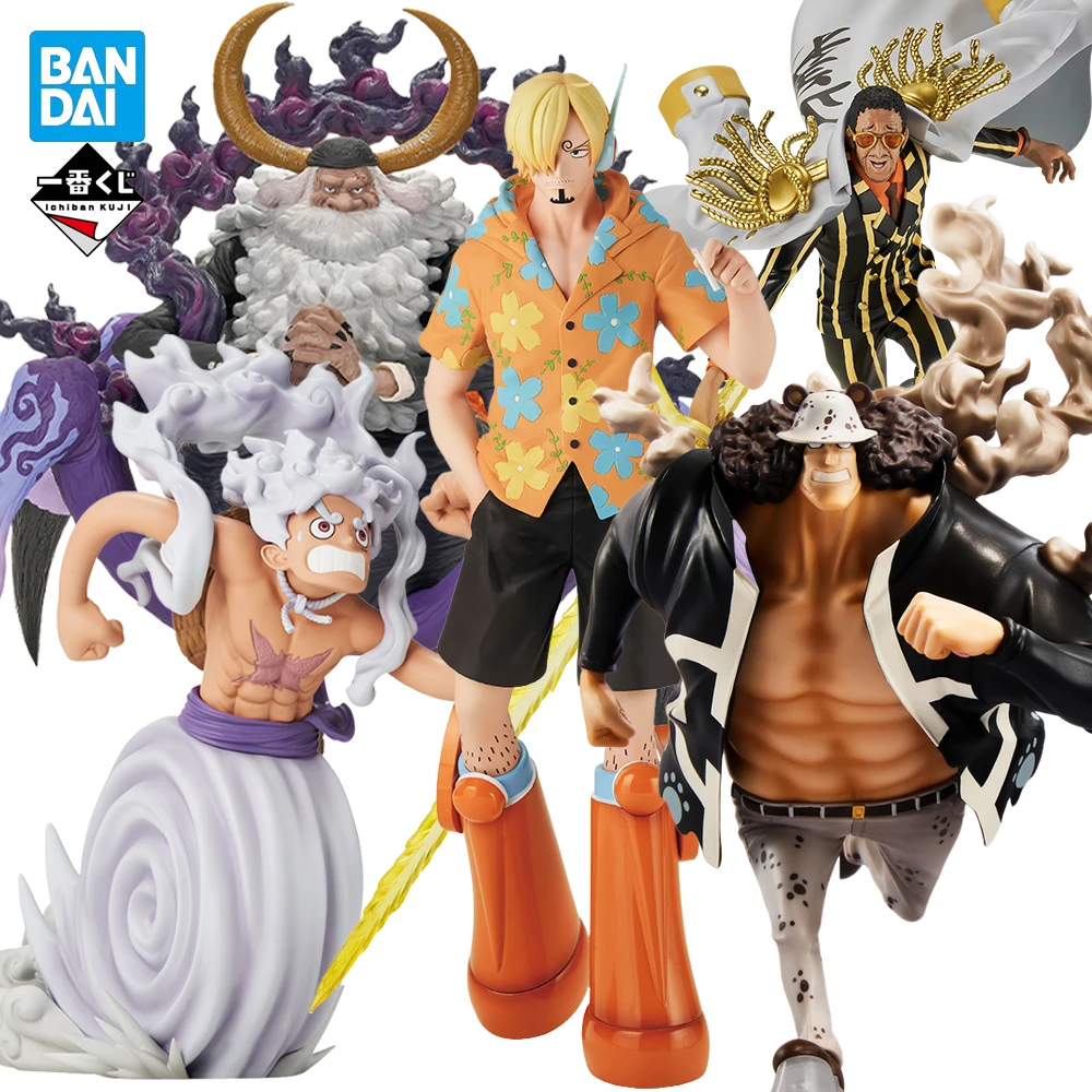 

ONE PIECE Original Ichiban Kuji Miraijima Egghead Monkey·D·Luffy Borsalino Sanji Anime Figure Collectible Model Ornament Gift