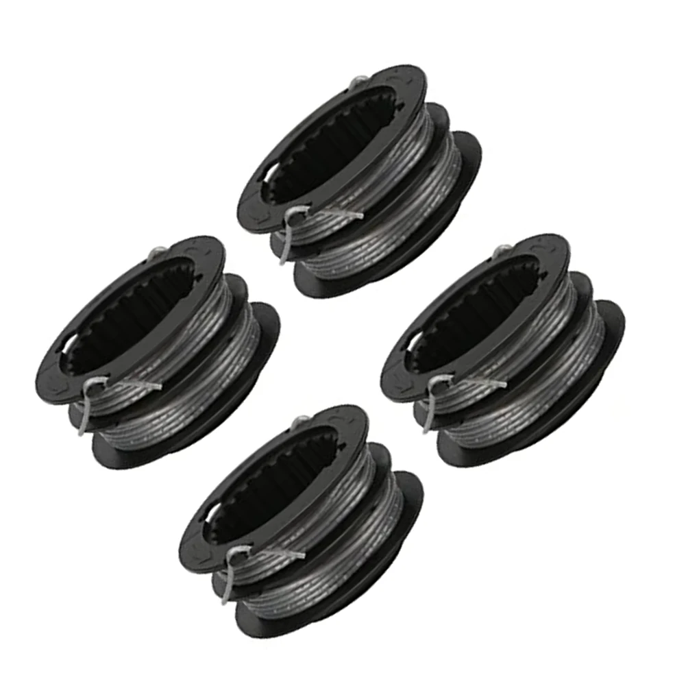 17ft .080 String Trimmer Replacement Spool For Greenworks & For Snapper 4pcs String Trimmer Spool Replacement Garden