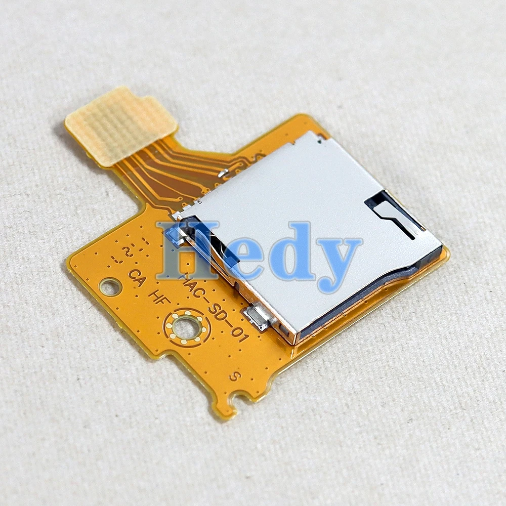 1PC マイクロ Sd Tf カードスロットソケットボードの交換ニンテンドースイッチゲームコンソールカードリーダースロットソケット