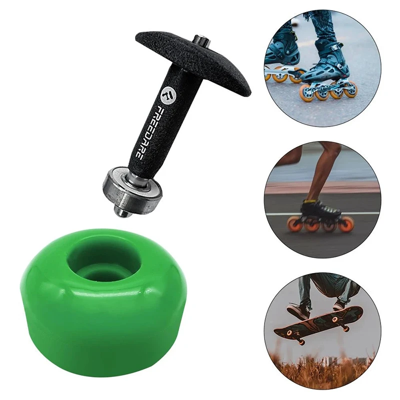 1Pc Puller For Skate Bearing Disassemble Tool Inline Roller Skates Skateboard Longboard Drift Board Bore Bearing Tool