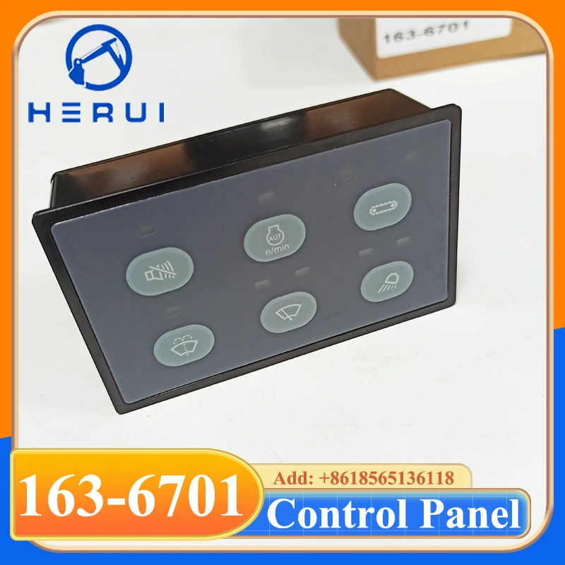 High Quality E312C E320C Excavator Wiper control panel 163-6701 for Control Unit 1636701