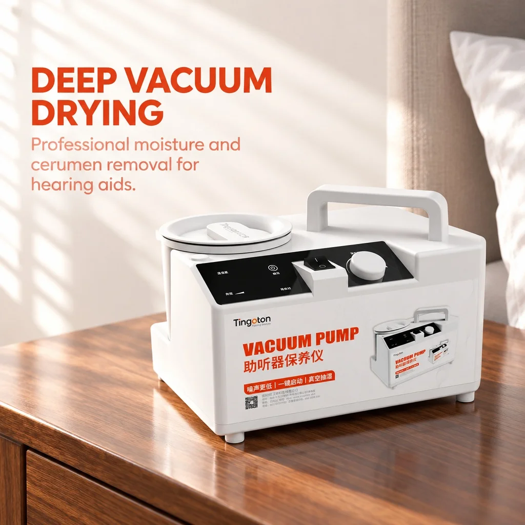 Ultraviolet Disinfection Vacuum Cleaner Drying Box with Timer Hearin Aid Maintenance DeviceQuiet  Vacuum Cleaner Maintenance2026