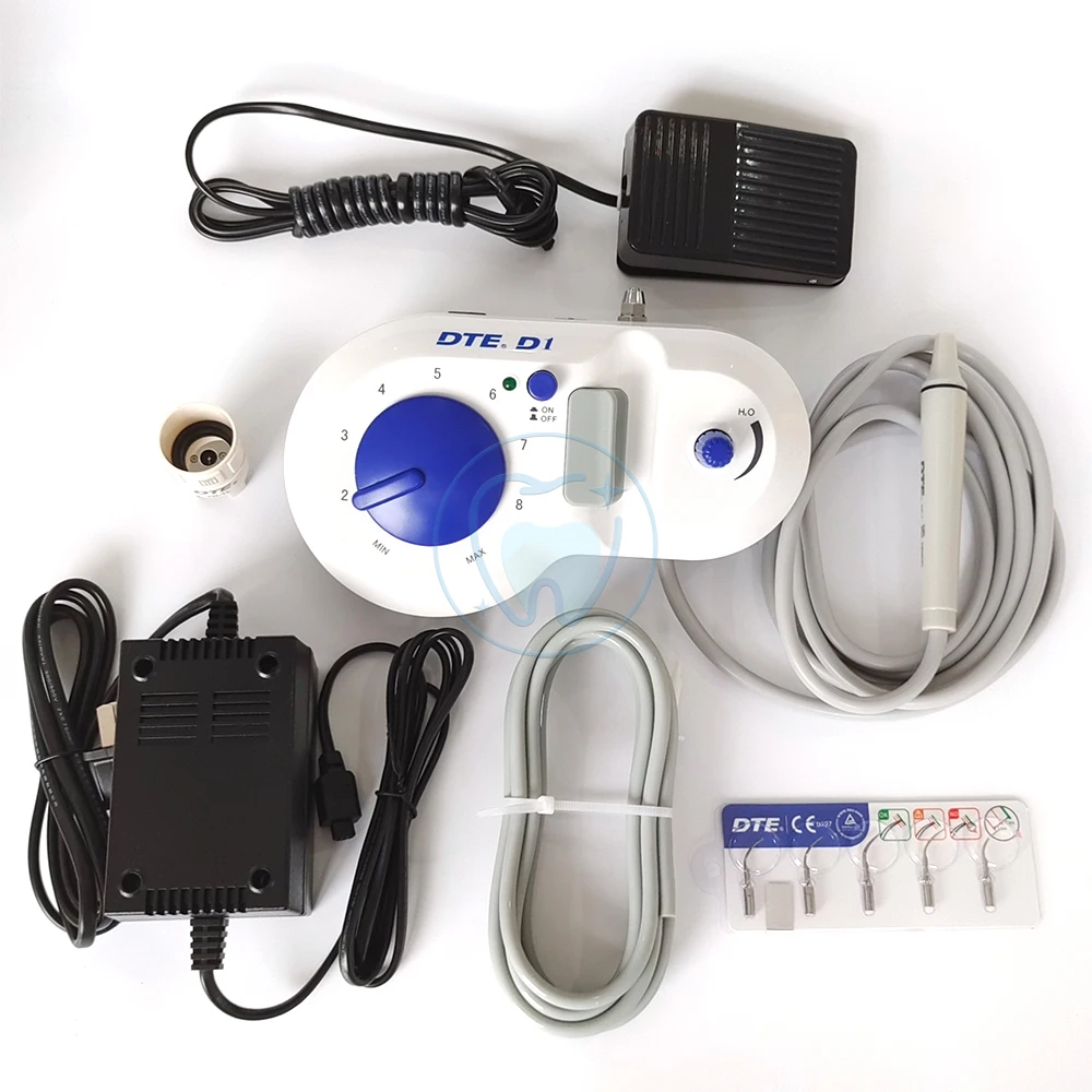 WOODPECKER DTE D1 Dental Ultrasonic Scaler Machine Light For Remove Tooth Plaque Calculus Cleaning Teeth Whitening Tools