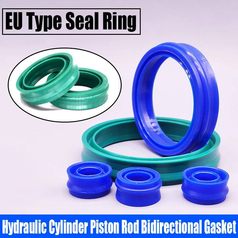 1PCS EU Type Seal Ring Polyurethane Hydraulic Cylinder Piston Rod Bidirectional Gasket Dual Purpose Air Seal Oil Seal Washer