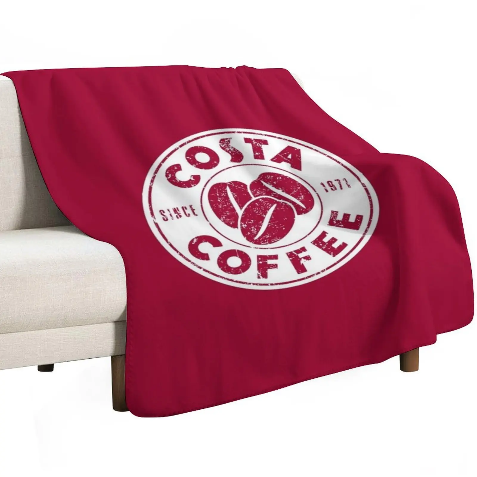 Costa UK Coffee Chain Logo design Throw Blanket heavy to sleep for winter Soft Bed Camping Blankets For Bed Blankets