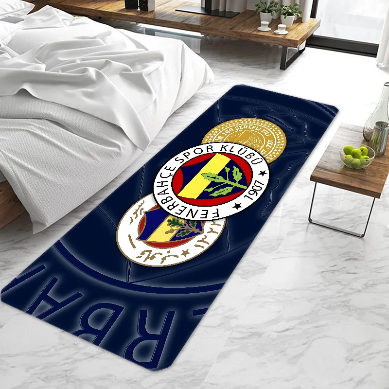 Football Game FC Fenerbahces 1907 Door Mat Entrance Non-slip Washable Kitchen Carpet Living Room Hallway Rugs Bathroom Bath