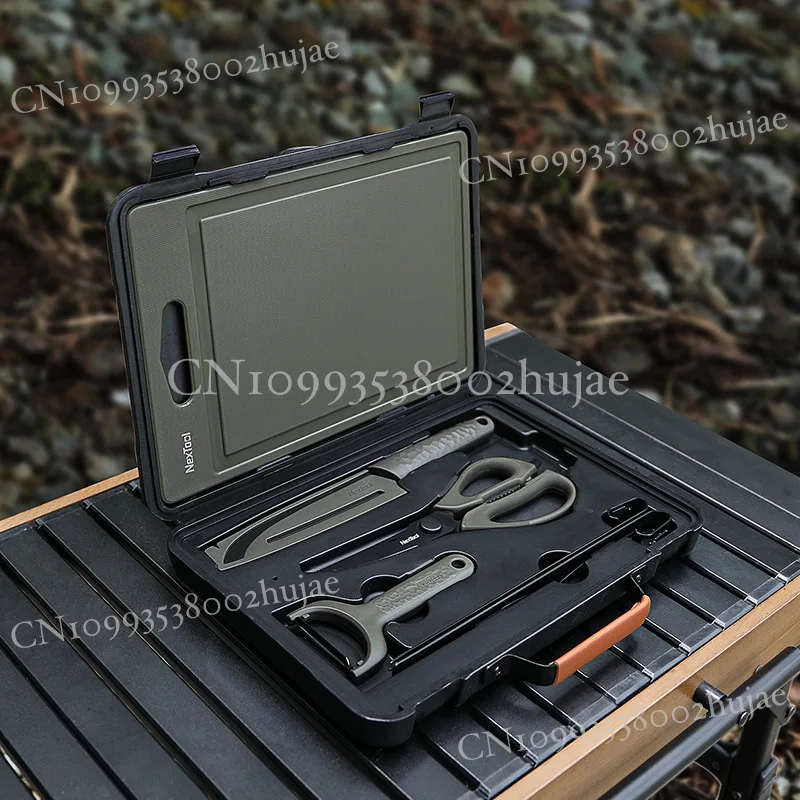 

Nato Stainless Steel BBQ Grill Tool Set, Outdoor and Home Barbecue Utensils & Accessories Kit