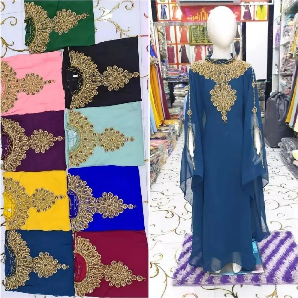 Sale Girls Collection Dress Kids Abaya caftan Kids Dubai jilbab Kids Jellabiya