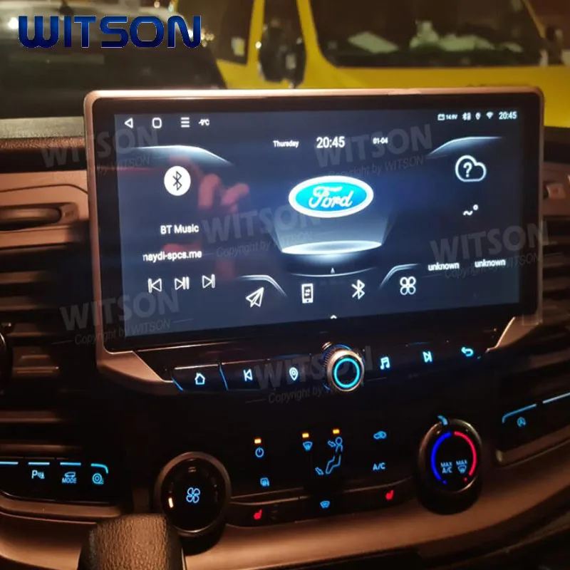 10.88'' Android Car Radio Multimedia For Ford Transit connect T250 Tourneo Fiesta Ecosport Ford F350 F450 F650 F750 2017-2023