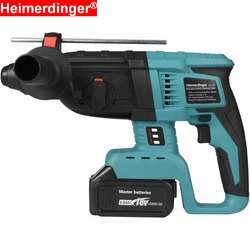 18V rechargeable lithium battery powered brushless cordless rotary hammer drill electric Hammer impact drill