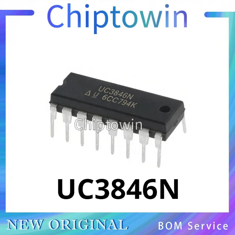 5/50/500 pcs UC3846N DIP-16 DC Switching Controller Original In Stock W7