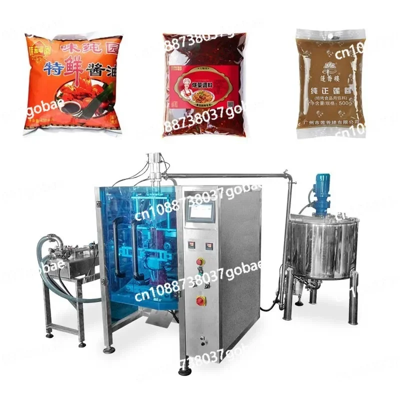 Xl Automatic Filling Vertical Packaging Machine Food Tomato Sauce Packaging Equipment Machinery